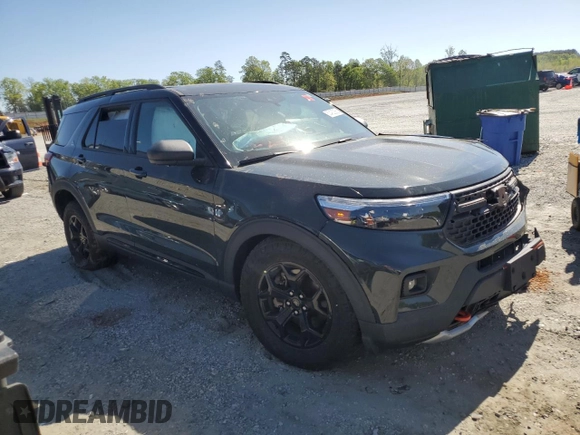 2022 Ford Explorer Timberline z VIN 1FMSK8JH1NGA46470, wystawiony jako Copart lot #53432355 z przebiegiem 44 161 mil mil oraz Szkoda całkowita • Salvage title. Historia ofert i sprzedaży dostępna na DreamBid. Obrazek 4.