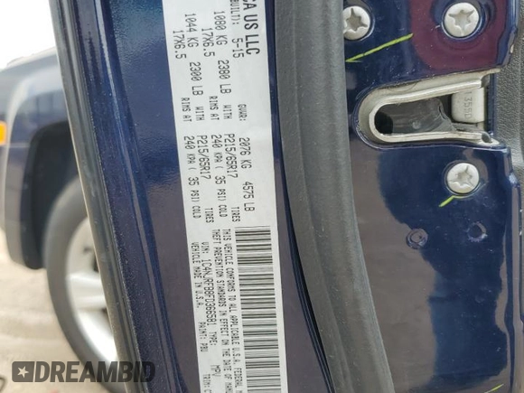 2015 Jeep Patriot Latitude with VIN 1C4NJRFB8FD366581, listed as a Copart auction lot 56221585 with 171,009 mi miles and Salvage title. Bid and sale history available at DreamBid. Image 13.
