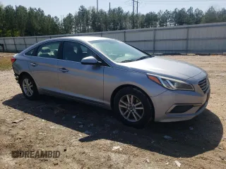 2017 Hyundai Sonata 2.4L with VIN 5NPE24AFXHH485093, listed as a Copart auction lot 50916775 with 182,458 mi miles and Salvage Title. Bid and sale history available at carsss.com. Image 4.