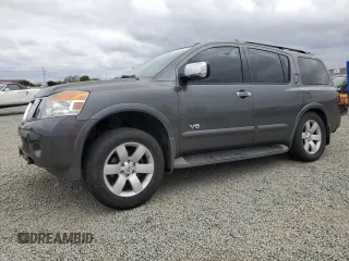 2008 Nissan Armada LE z VIN 5N1BA08CX8N607098, wystawiony jako Copart lot #54221645 z przebiegiem 223 364 mil mil oraz Szkoda całkowita • Salvage title. Historia ofert i sprzedaży dostępna na DreamBid. Obrazek 1.