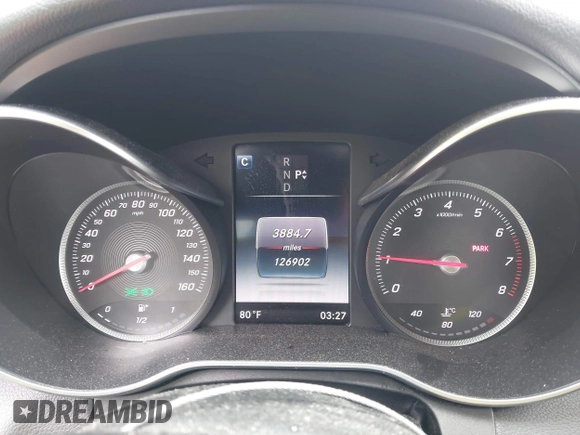 2016 Mercedes-Benz C 300 Luxury with VIN 55SWF4KBXGU117304, listed as a IAAI auction lot 42383784 with 126,902 mi miles and . Bid and sale history available at DreamBid. Image 7.