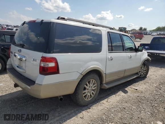 2009 Ford Expedition EL Eddie Bauer with VIN 1FMFK18599EB10650, listed as a Copart auction lot 63792234 with 0 mi miles and Salvage Title. Bid and sale history available at carsss.com. Image 3.