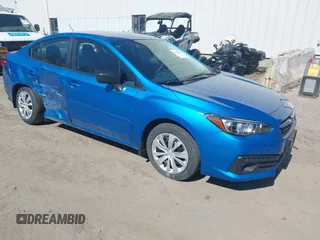 2021 Subaru Impreza with VIN 4S3GKAB67M3606495, listed as a IAAI auction lot 41976050 with 41,013 mi miles and . Bid and sale history available at DreamBid. Image 1.