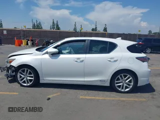 2014 Lexus CT 200h with VIN JTHKD5BH9E2185172, listed as a IAAI auction lot 42174666 with 109,325 mi miles and . Bid and sale history available at DreamBid. Image 14.