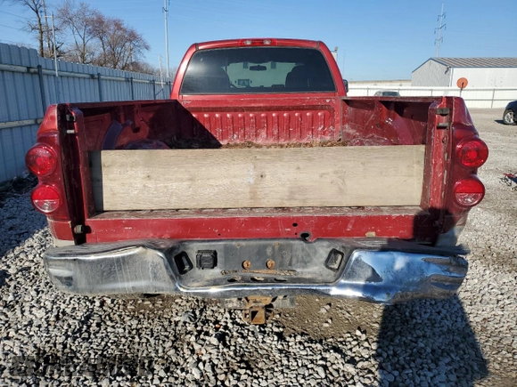 2007 Dodge Ram 2500 SLT with VIN 3D7KS28C87G723054, listed as a Copart auction lot 47220295 with 262,086 mi miles and Salvage Title. Bid and sale history available at carsss.com. Image 6.