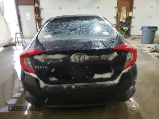 2016 Honda Civic Sedan LX with VIN 19XFC2F50GE038930, listed as a Copart auction lot 86979054 with 163,188 mi miles and Salvage Title. Bid and sale history available at carsss.com. Image 6.