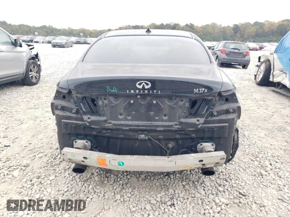2012 Infiniti M37 with VIN JN1BY1AR7CM390910, listed as a Copart auction lot 78622824 with 153,570 mi miles and Salvage Title. Bid and sale history available at carsss.com. Image 6.
