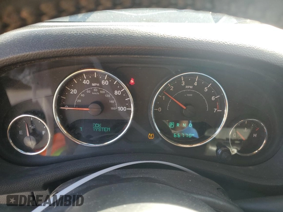 2018 Jeep Wrangler JK Unlimited Sport S with VIN 1C4BJWDG2JL871384, listed as a Copart auction lot 49990495 with 66,770 mi miles and Salvage Title. Bid and sale history available at carsss.com. Image 9.