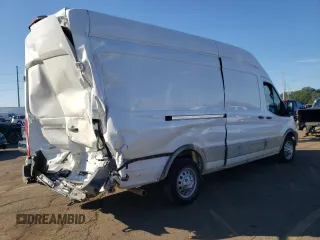 2024 Ford Transit Cargo with VIN 1FTBW3U8XRKA50365, listed as a Copart auction lot 69806664 with 7,292 mi miles and Salvage Title. Bid and sale history available at DreamBid. Image 3.
