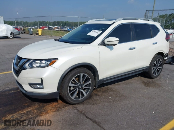 2020 Nissan Rogue S with VIN 5N1AT2MTXLC709092, listed as a IAAI auction lot 42396667 with 73,211 mi miles and . Bid and sale history available at DreamBid. Image 21.