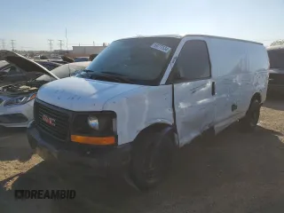 2006 GMC Savana Cargo Van with VIN 1GTFG15X961171835, listed as a Copart auction lot 69777534 with 227,545 mi miles and Salvage Title. Bid and sale history available at carsss.com. Image 1.