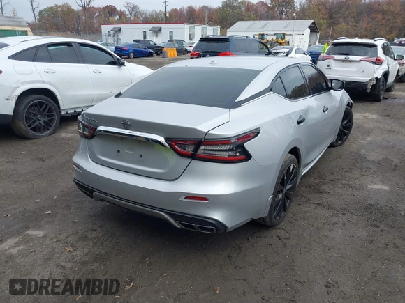 2020 Nissan Maxima S z VIN 1N4AA6BV9LC383538, wystawiony jako IAAI lot #40860829 z przebiegiem 63 975 mil mil oraz . Historia ofert i sprzedaży dostępna na DreamBid. Obrazek 4.