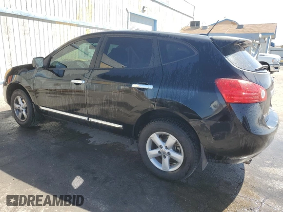 2012 Nissan Rogue S with VIN JN8AS5MT7CW302388, listed as a Copart auction lot 53454645 with 138,254 mi miles and Clean Title. Bid and sale history available at carsss.com. Image 2.