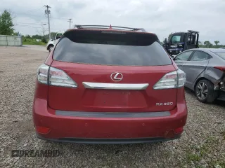 2012 Lexus RX 350 with VIN 2T2BK1BA8CC145341, listed as a Copart auction lot 60286815 with 261,879 mi miles and Clean title. Bid and sale history available at DreamBid. Image 6.