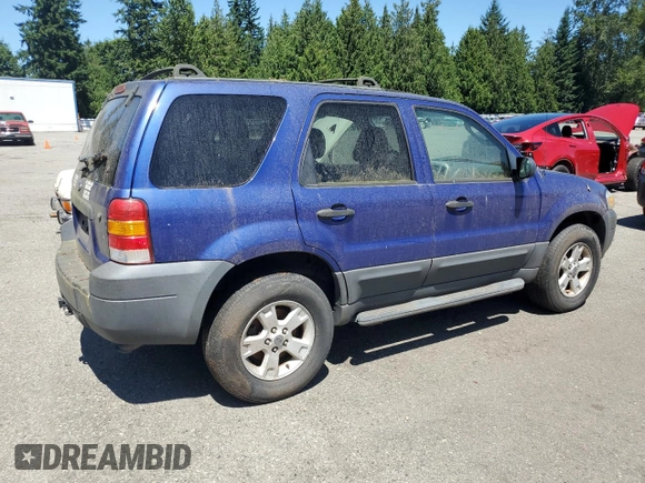 2006 Ford Escape XLT with VIN 1FMCU93116KA46925, listed as a Copart auction lot 62620345 with 165,383 mi miles and Clean title. Bid and sale history available at DreamBid. Image 3.