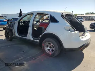 2014 Infiniti QX70 с VIN JN8CS1MW2EM412484, выставлен на аукционе Copart как лот 56695895 с пробегом Не указан миль и Списание • Salvage title. История ставок и продаж доступна на DreamBid. Изображение 2.