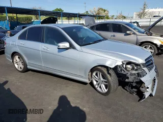 2014 Mercedes-Benz C C 250 Sport with VIN WDDGF4HB4ER314592, listed as a Copart auction lot 51862905 with 127,908 mi miles and Salvage Title. Bid and sale history available at carsss.com. Image 4.