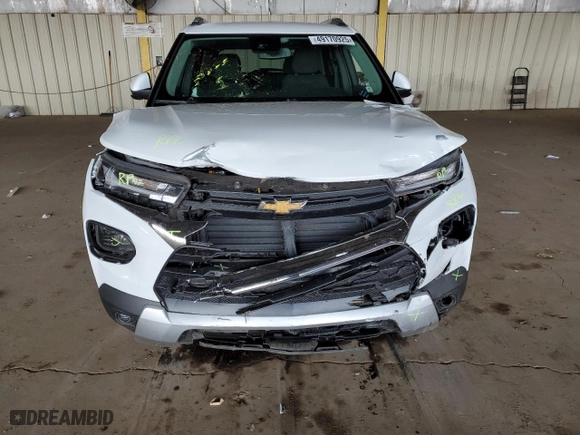 2022 Chevrolet TrailBlazer LT with VIN KL79MPS29NB097176, listed as a Copart auction lot 49170925 with 25,665 mi miles and Salvage Title. Bid and sale history available at carsss.com. Image 5.