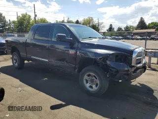 2008 Dodge Ram 2500 Laramie with VIN 3D7KS29A18G215281, listed as a Copart auction lot 66127594 with 216,943 mi miles and Salvage Title. Bid and sale history available at carsss.com. Image 4.
