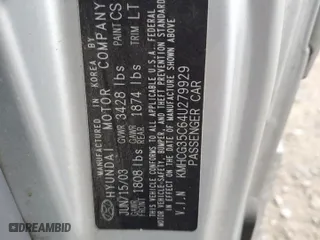2004 Hyundai Accent GL with VIN KMHCG35C64U279929, listed as a Copart auction lot 81661824 with 99,222 mi miles and Salvage Title. Bid and sale history available at carsss.com. Image 12.