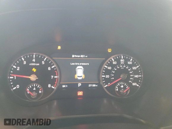 2022 Kia Telluride SX with VIN 5XYP5DHC4NG289407, listed as a Copart auction lot 52576465 with 27,139 mi miles and Salvage Title. Bid and sale history available at DreamBid. Image 9.