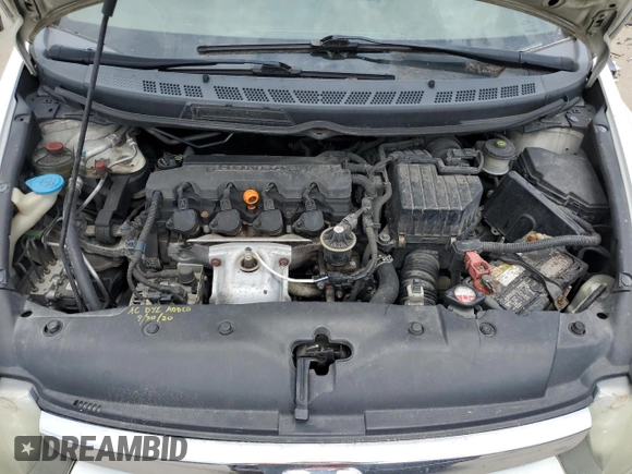 2008 Honda Civic LX с VIN 1HGFA16548L056390, выставлен на аукционе Copart как лот 61430705 с пробегом 220 095 миль миль и Чистый • Clean title. История ставок и продаж доступна на DreamBid. Изображение 11.