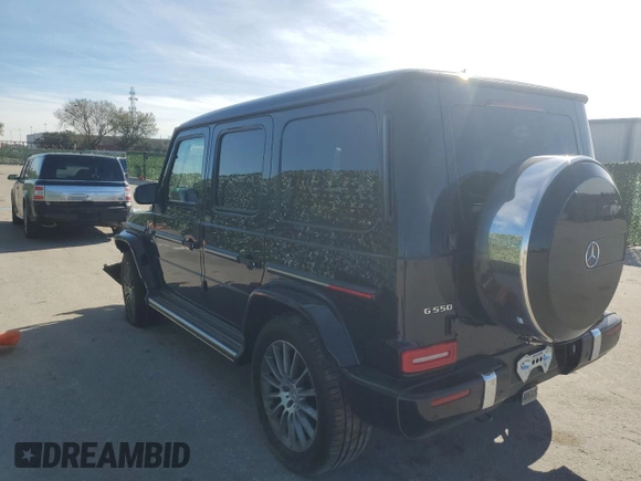 2022 Mercedes-Benz G 550 with VIN W1NYC6BJXNX441290, listed as a Copart auction lot 78599463 with Not Provided miles and . Bid and sale history available at DreamBid. Image 2.