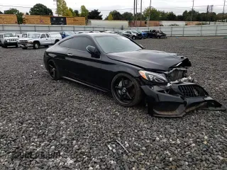 2017 Mercedes-Benz C 43 AMG with VIN WDDWJ6EB1HF593550, listed as a Copart auction lot 74657224 with 77,780 mi miles and Salvage Title. Bid and sale history available at carsss.com. Image 11.