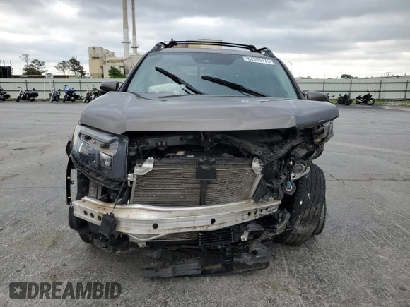 2022 Honda Ridgeline RTL-E with VIN 5FPYK3F76NB028596, listed as a Copart auction lot 54355175 with 42,020 mi miles and Salvage title. Bid and sale history available at DreamBid. Image 5.