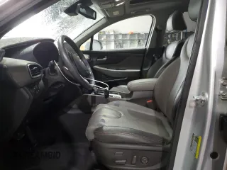 2019 Hyundai Santa Fe Ultimate with VIN 5NMS5CAD5KH002245, listed as a Copart auction lot 45110185 with 33,991 mi miles and Salvage Title. Bid and sale history available at carsss.com. Image 7.