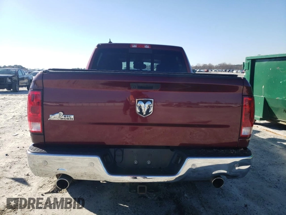 2019 Ram 1500 Classic Lone Star with VIN 1C6RR6LT7KS573143, listed as a Copart auction lot 85789964 with 110,329 mi miles and Salvage Title. Bid and sale history available at carsss.com. Image 6.