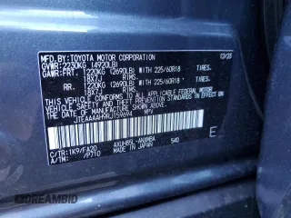 2024 Toyota Venza LE with VIN JTEAAAAH9RJ159694, listed as a Copart auction lot 69648564 with 14,184 mi miles and Salvage Title. Bid and sale history available at carsss.com. Image 13.