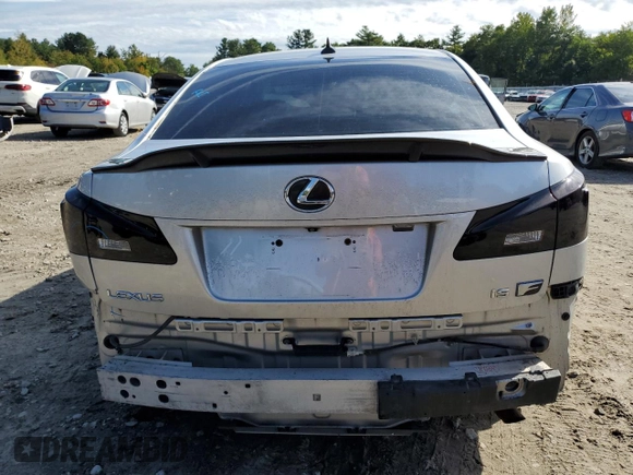2008 Lexus IS F with VIN JTHBP262X85003784, listed as a Copart auction lot 73083524 with 172,252 mi miles and Clean title. Bid and sale history available at DreamBid. Image 6.