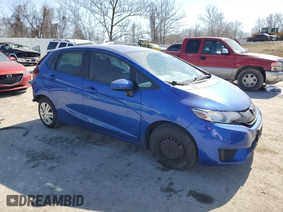 2016 Honda Fit LX with VIN JHMGK5H56GX021294, listed as a Copart auction lot 48350965 with 143,840 mi miles and Salvage Title. Bid and sale history available at carsss.com. Image 4.