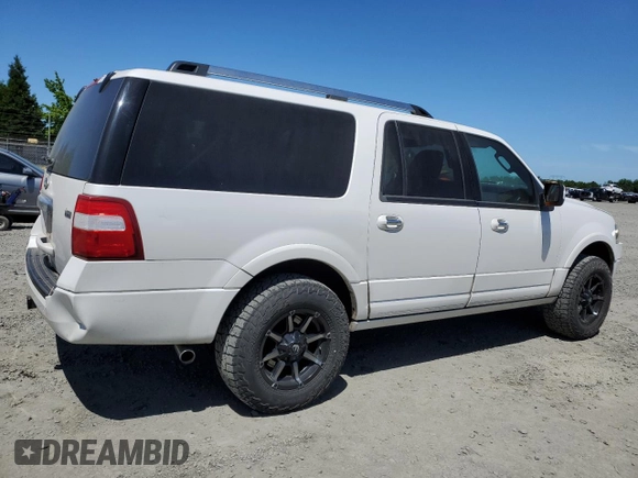 2010 Ford Expedition Max Limited with VIN 1FMJK2A51AEB72557, listed as a Copart auction lot 57664744 with 210,643 mi miles and Salvage title. Bid and sale history available at DreamBid. Image 3.