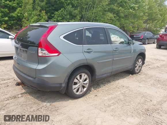 2012 Honda CR-V EX-L z VIN JHLRM4H76CC002426, wystawiony jako IAAI lot #42422678 z przebiegiem 177 206 mil mil oraz . Historia ofert i sprzedaży dostępna na DreamBid. Obrazek 4.