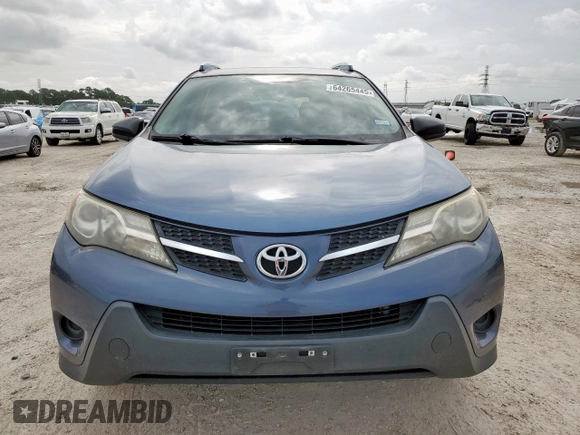 2014 Toyota RAV4 LE with VIN JTMZFREV6ED035544, listed as a Copart auction lot 64265445 with 105,430 mi miles and Salvage title. Bid and sale history available at DreamBid. Image 5.