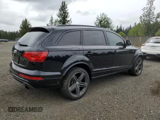 2013 Audi Q7 S line Prestige with VIN WA1DGAFE9DD015594, listed as a Copart auction lot 57185845 with 123,525 mi miles and Clean title. Bid and sale history available at DreamBid. Image 3.