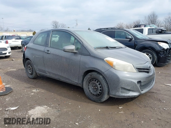 2013 Toyota Yaris L with VIN JTDJTUD30DD568688, listed as a IAAI auction lot 41665697 with 174,007 mi miles. Bid and sale history available at carsss.com. Image 1.