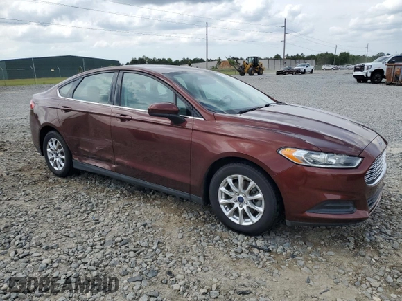 2015 Ford Fusion S with VIN 3FA6P0G76FR177174, listed as a Copart auction lot 53862845 with 78,021 mi miles and Salvage Title. Bid and sale history available at DreamBid. Image 4.
