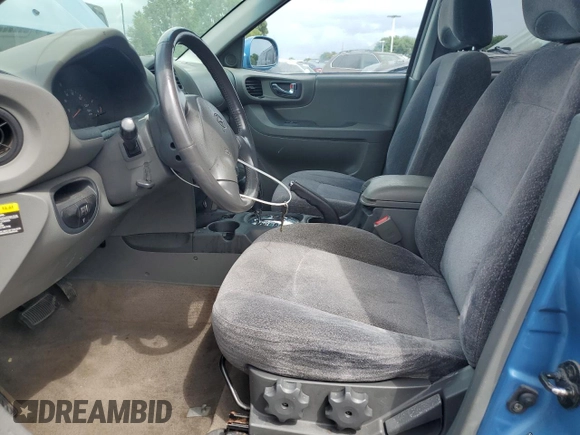 2003 Hyundai Santa Fe GLS with VIN KM8SC73D53U542081, listed as a Copart auction lot 62995765 with 154,187 mi miles and Salvage title. Bid and sale history available at DreamBid. Image 7.