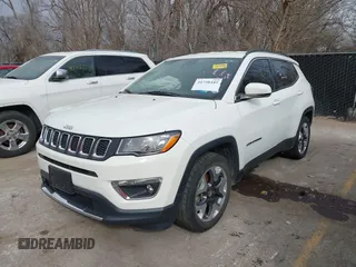2021 Jeep Compass Limited with VIN 3C4NJCCB2MT528293, listed as a IAAI auction lot 41738444 with 111,848 mi miles. Bid and sale history available at carsss.com. Image 2.