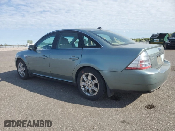 2008 Ford Taurus Limited with VIN 1FAHP25W28G121161, listed as a Copart auction lot 55628535 with 97,827 mi miles and Salvage title. Bid and sale history available at DreamBid. Image 2.
