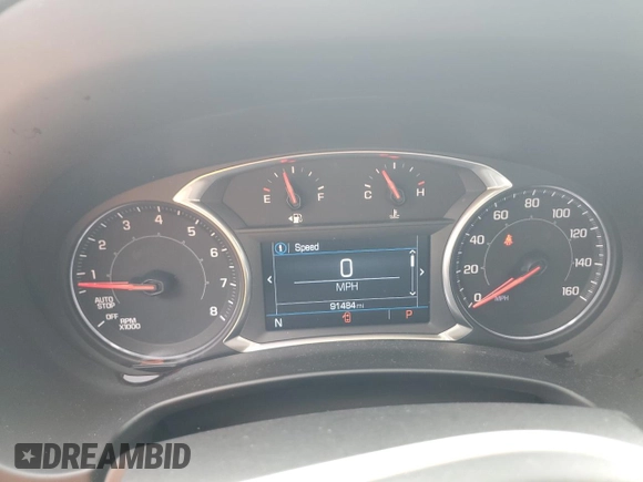 2018 GMC Terrain Denali with VIN 3GKALSEXXJL139770, listed as a Copart auction lot 61760505 with 91,484 mi miles and Salvage title. Bid and sale history available at DreamBid. Image 9.