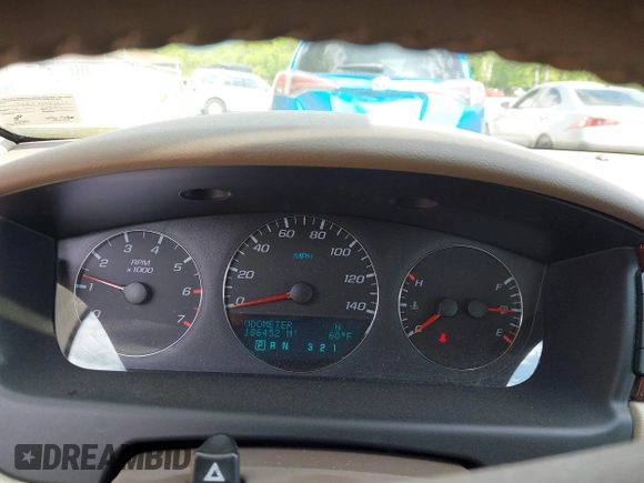2007 Chevrolet Impala LT with VIN 2G1WC58R979227262, listed as a IAAI auction lot 42187588 with 186,452 mi miles and . Bid and sale history available at DreamBid. Image 7.