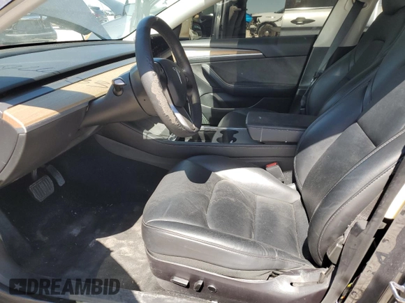 2022 Tesla Model 3 with VIN 5YJ3E1EA2NF188955, listed as a Copart auction lot 47263395 with 119,418 mi miles and Salvage Title. Bid and sale history available at DreamBid. Image 7.