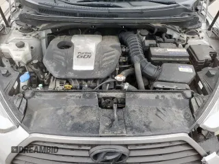 2016 Hyundai Veloster Turbo with VIN KMHTC6AE1GU293410, listed as a Copart auction lot 54422555 with 61,133 mi miles and Salvage title. Bid and sale history available at DreamBid. Image 11.
