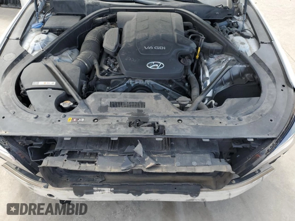 2016 Hyundai Genesis 3.8L with VIN KMHGN4JE9GU111176, listed as a Copart auction lot 48830564 with 113,648 mi miles. Bid and sale history available at carsss.com. Image 11.