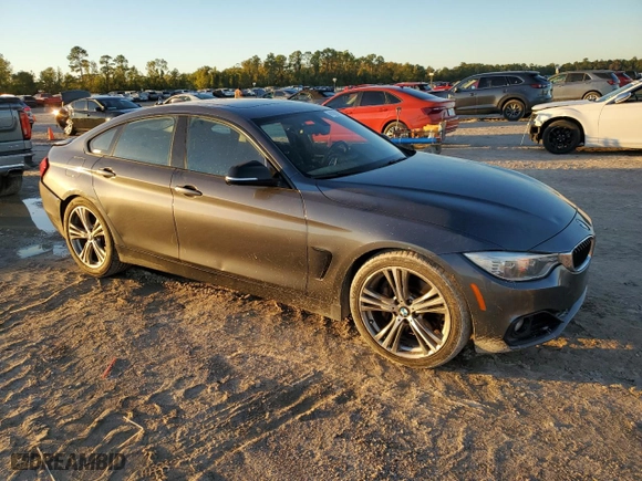 2015 BMW 4 Series 435i with VIN WBA4B1C51FD955249, listed as a Copart auction lot 81683814 with 187,580 mi miles and Salvage Title. Bid and sale history available at carsss.com. Image 4.
