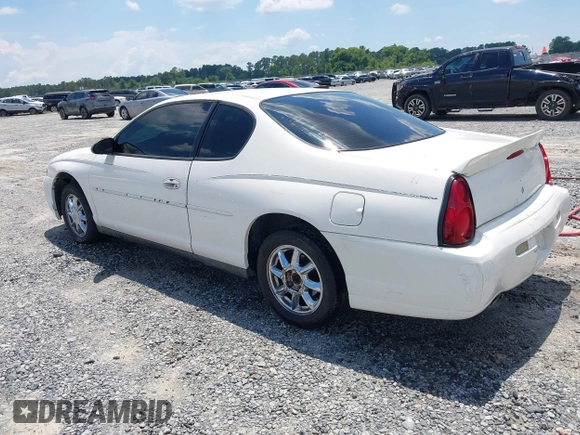 2004 Chevrolet Monte Carlo LS с VIN 2G1WW12E049200887, выставлен на аукционе IAAI как лот 42663208 с пробегом 190 023 миль миль и . История ставок и продаж доступна на DreamBid. Изображение 3.